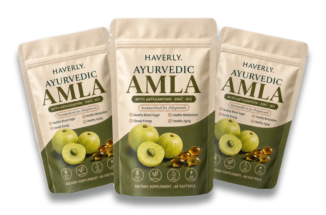 Haverly Ayurvedic Amla three pouches